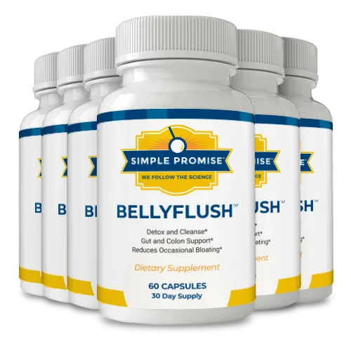 BellyFlush six-bottle package