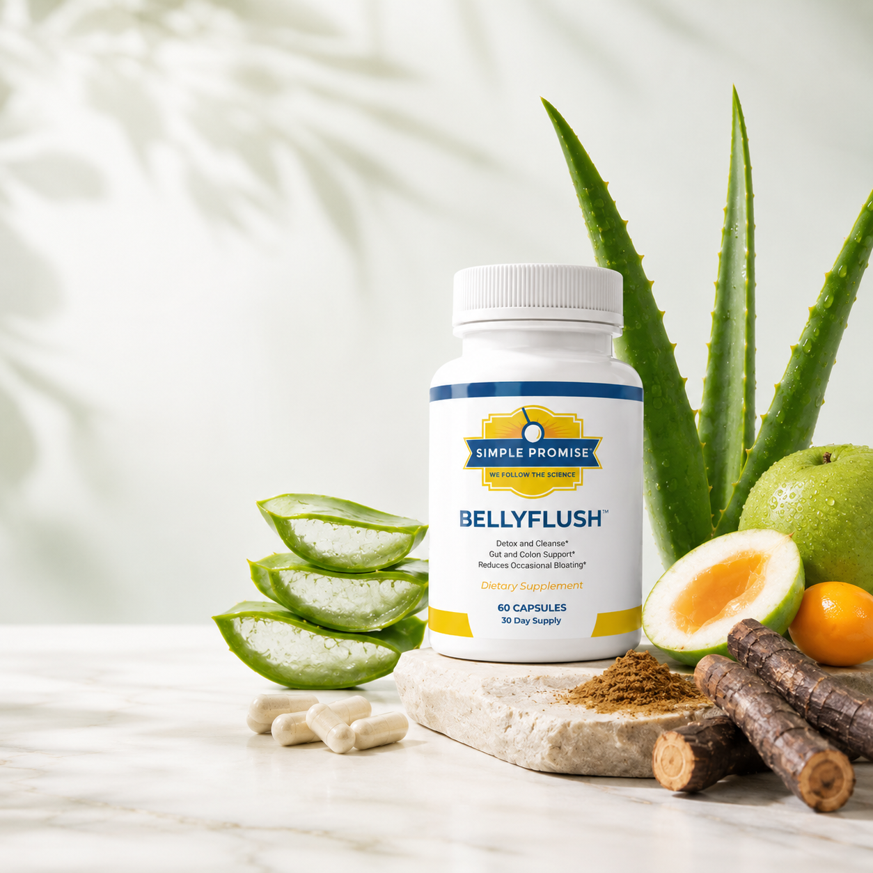 BellyFlush digestive support supplement